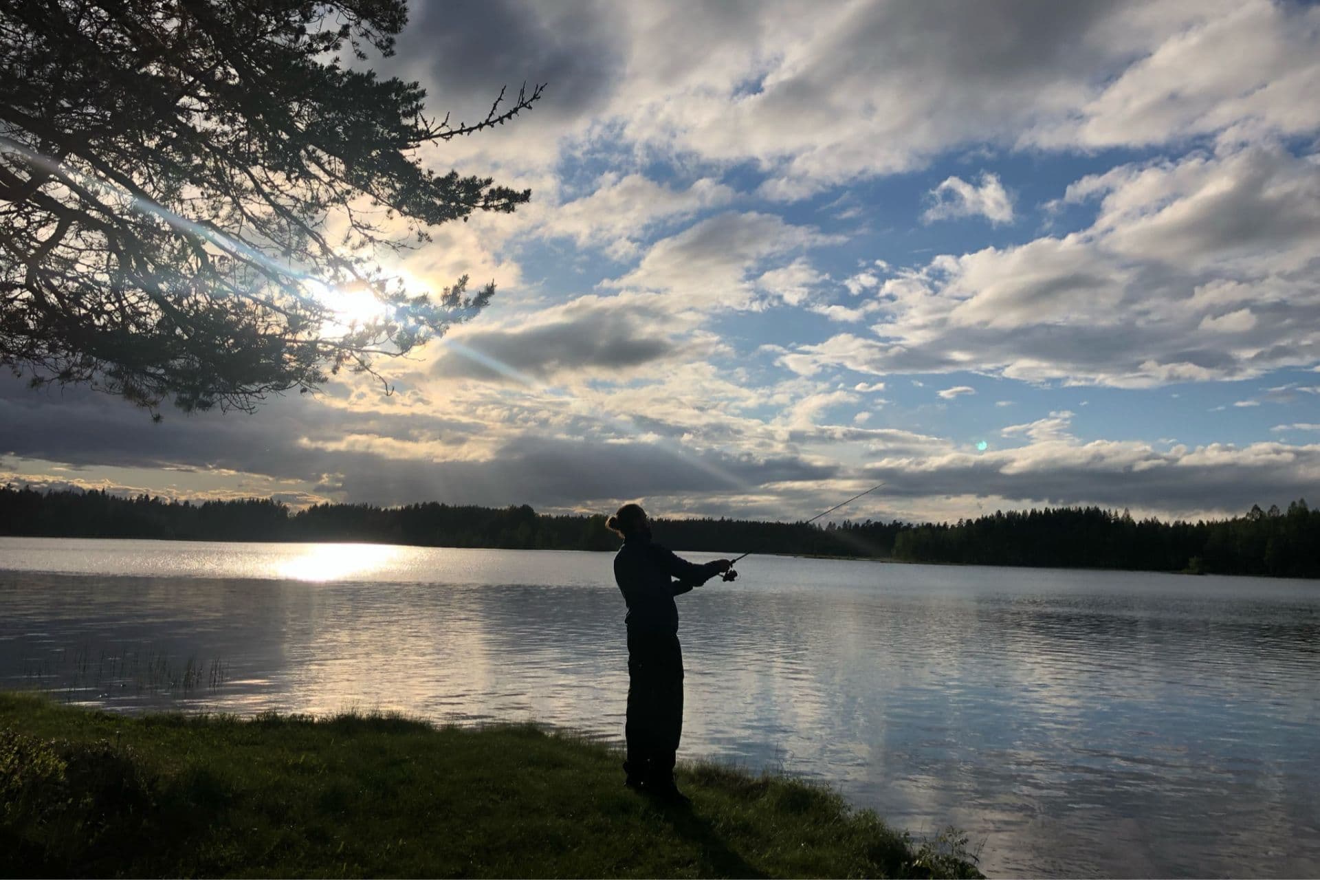 Camping für Angler