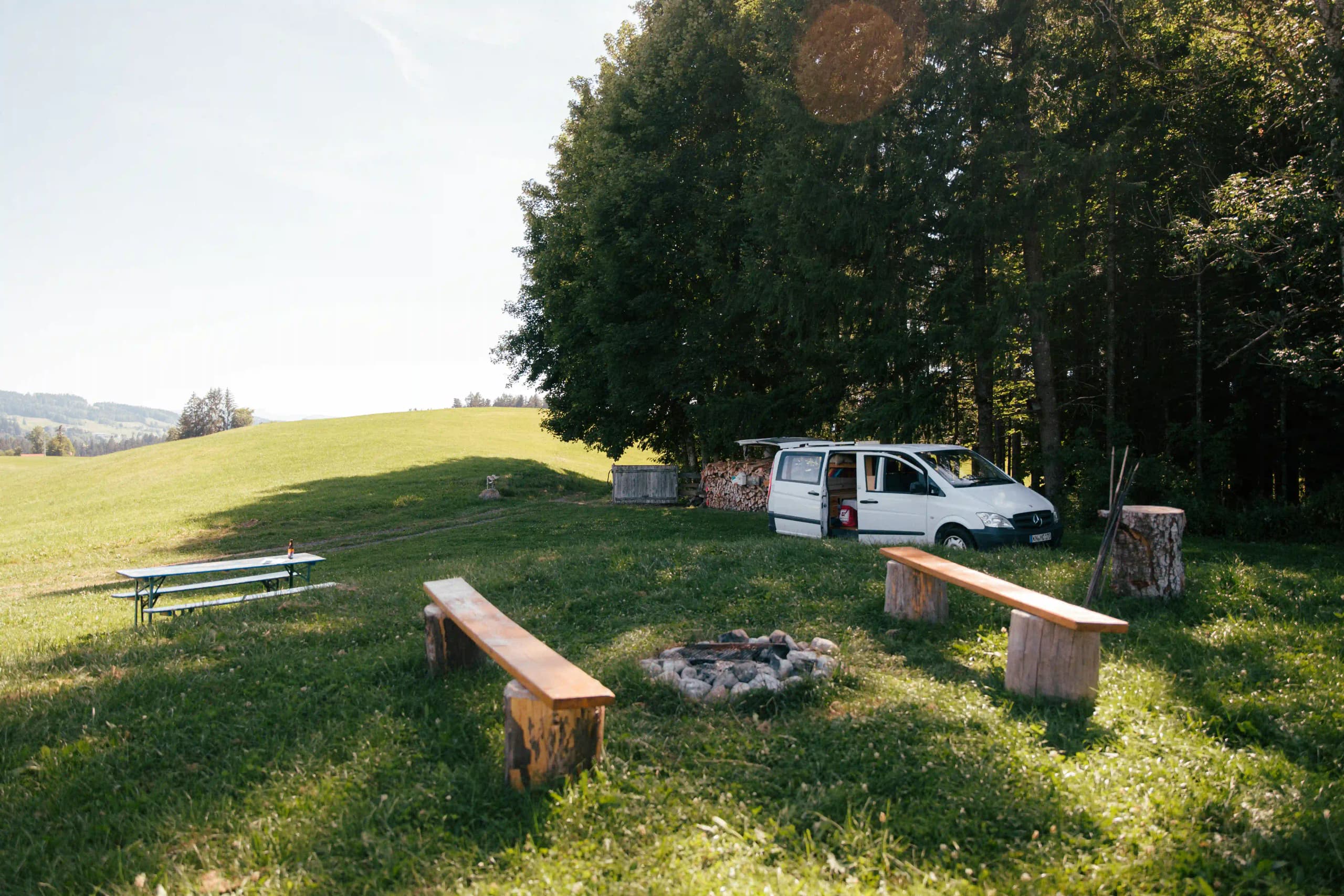 Naturcamping Allgäu: Bergkulisse genießen - herzlich willkommen im grünen Süden