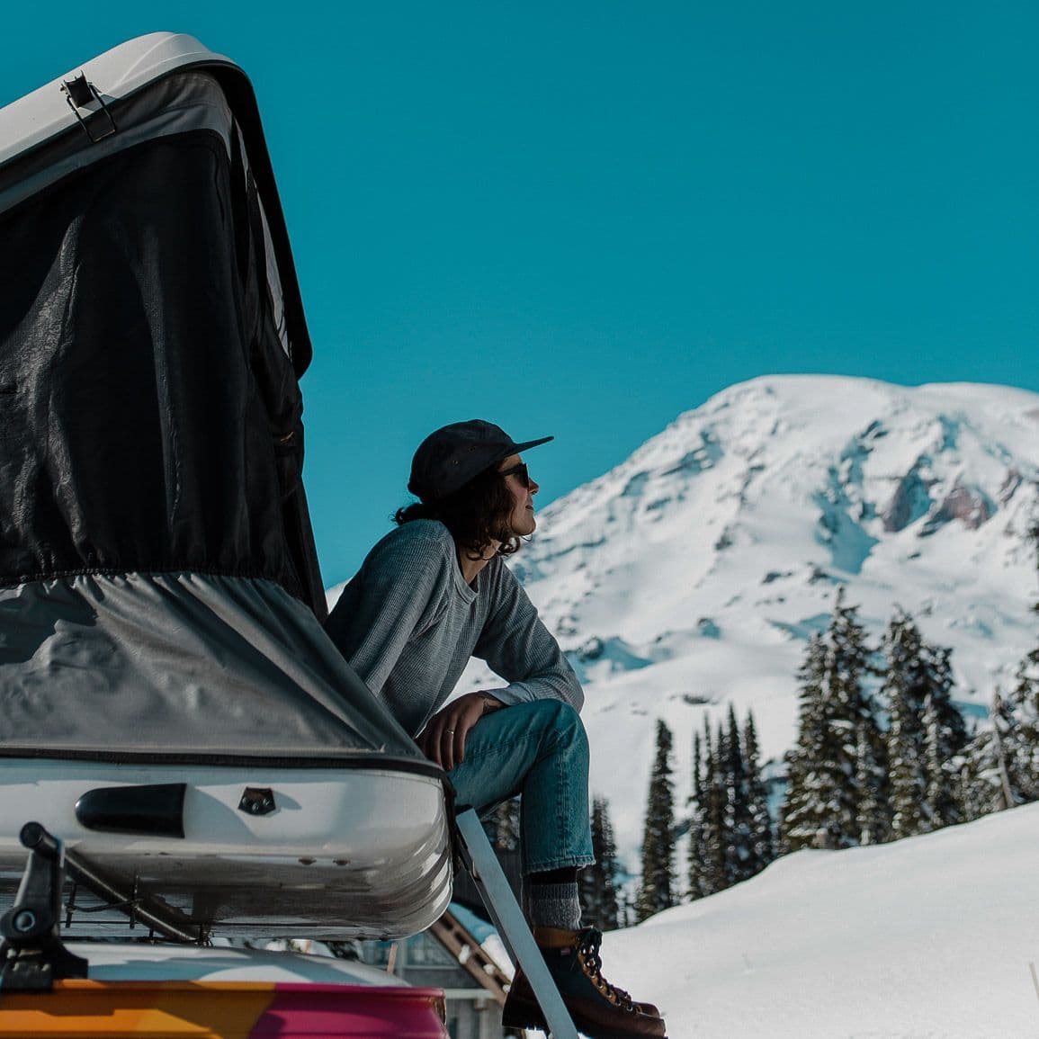 Wintercamping in der Schweiz